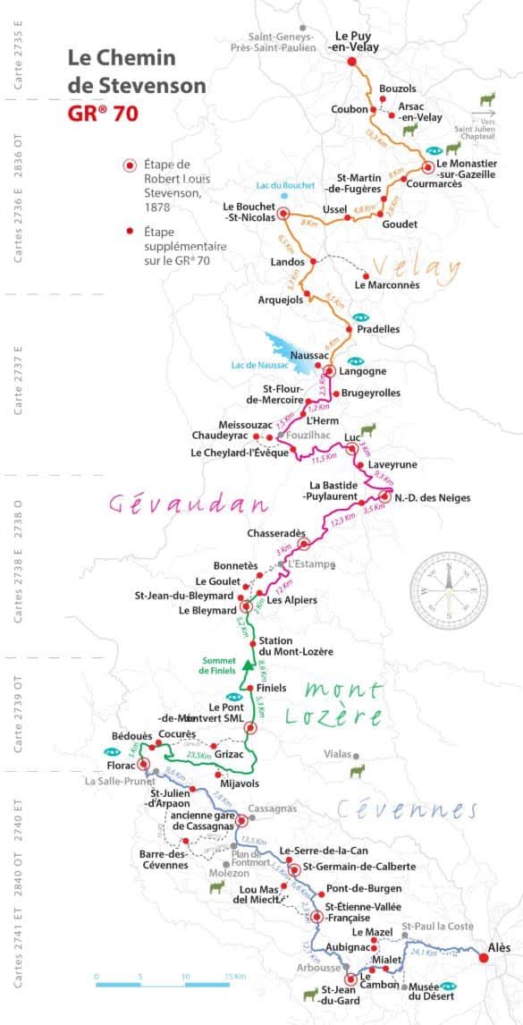 Le chemin de Stevenson - GR70